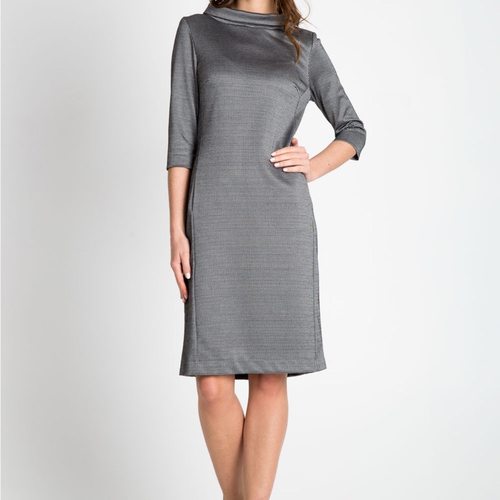 El Gray Women's Quiosque Dress with 3/4 Sleeves